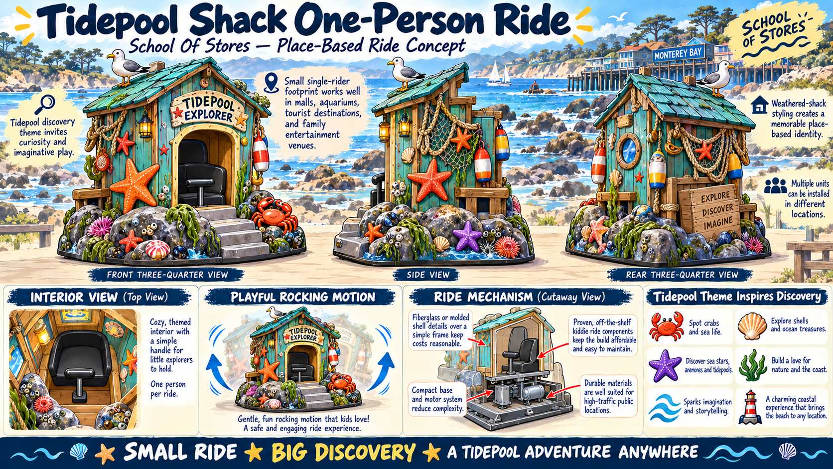 Water Ride Designs One-Person Ride Designs – School Of Stores